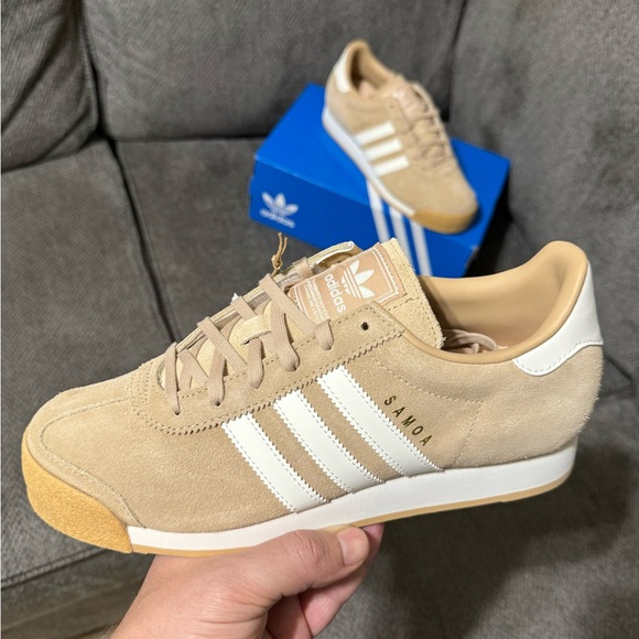 adidas gazelle silver green womens Adidas x MAHA Mens Samoa Shoes – Extra Butter